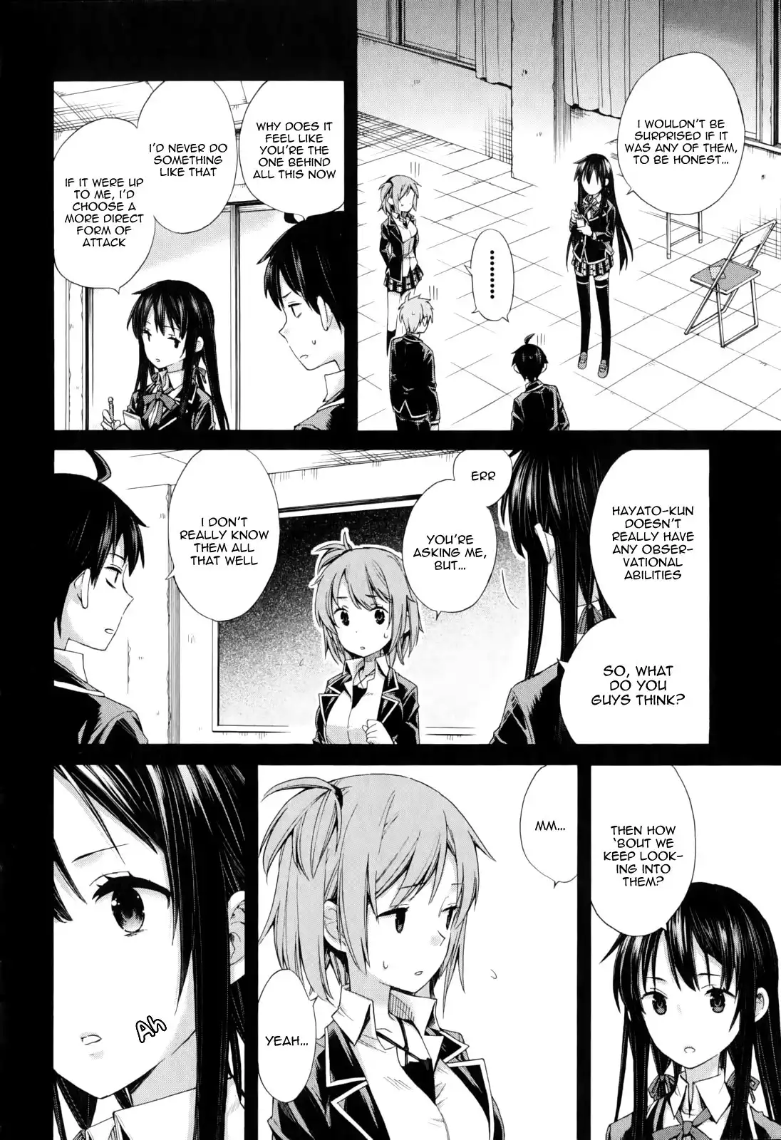 Yahari Ore no Seishun Love Come wa Machigatteiru. Chapter 9 6